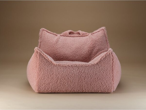 Розов детски пуф от букле Chair – Wigiwama