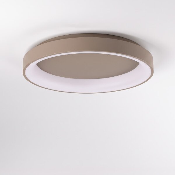 BRILAGI - димируемо LED таванно осветително тяло FALCON II LED/99W/230V Ø 60 см бежово + дистанционно управление