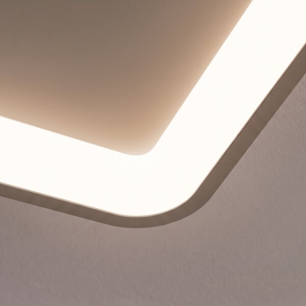 BRILAGI - LED димируемо осветително тяло FALCON SLIM LED/50W/230V 50x50 cm бежово + дистанционно управление