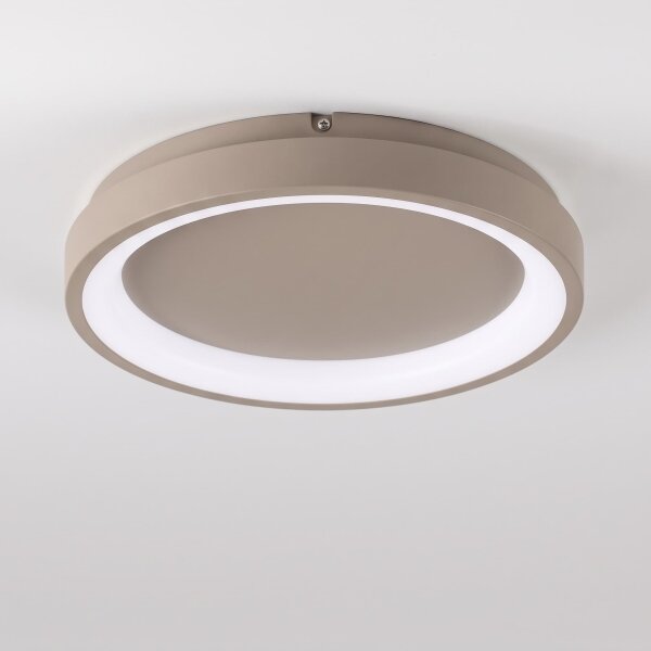 BRILAGI - LED димируемо таванно осветително тяло FALCON SLIM LED/42W/230V бежово + с дистанционно управление