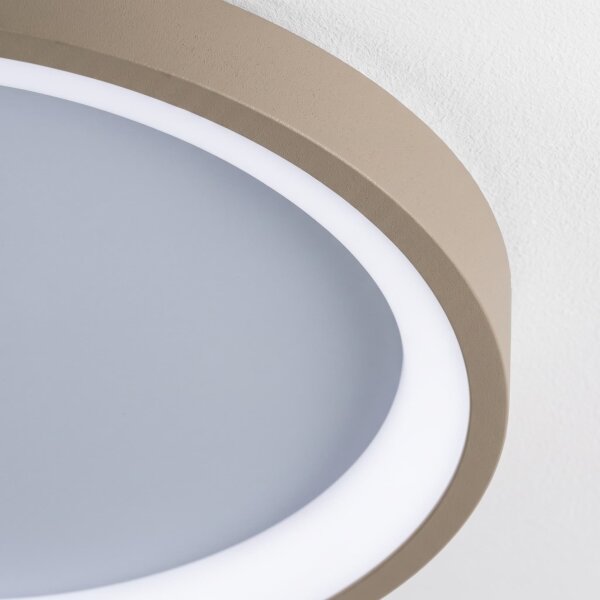 BRILAGI - Димируемо LED таванно осветително тяло FALCON SLIM LED/42W/230V бял/бежов + ДУ
