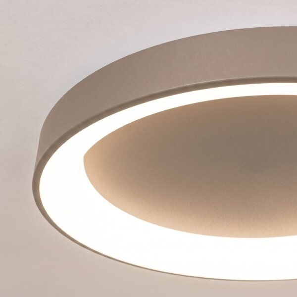BRILAGI - димируемо LED таванно осветително тяло FALCON II LED/99W/230V Ø 60 см бежово + дистанционно управление