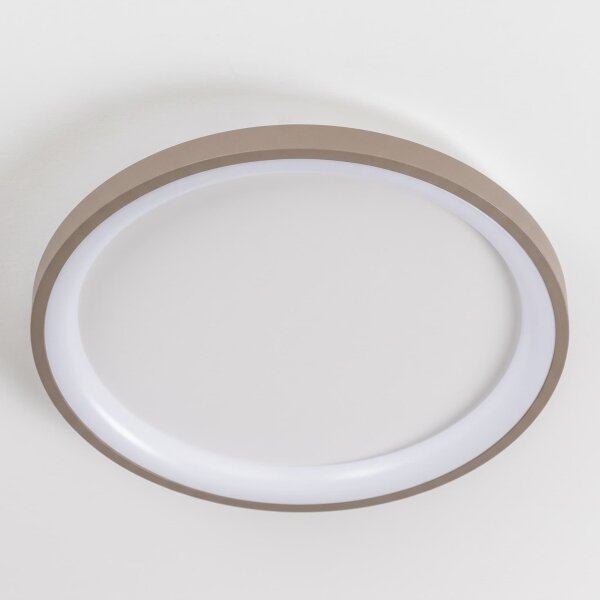 BRILAGI - Димируемо LED таванно осветително тяло FALCON SLIM LED/42W/230V бял/бежов + ДУ