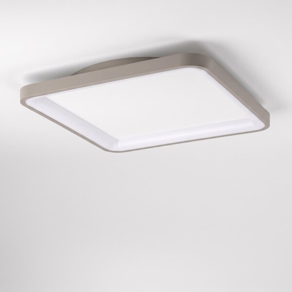 BRILAGI - LED димируемо таванно осветително тяло FALCON SLIM LED/50W/230V бяло/бежово + с дистанционно управление