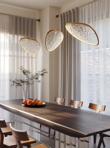 MAXLIGHT P0637D - LED полилей на кабел EMPIRE LED/17W/230V златист