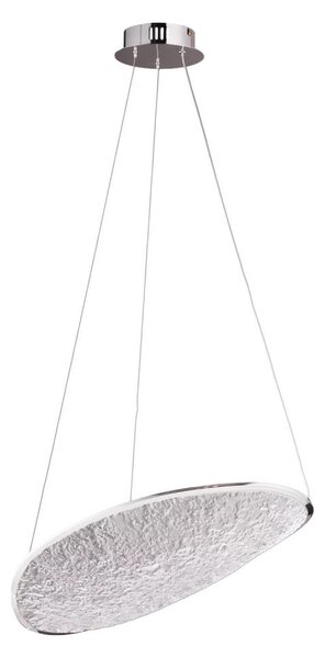 MAXLIGHT P0636D - LED полилей на кабел EMPIRE LED/17W/230V лъскав хром