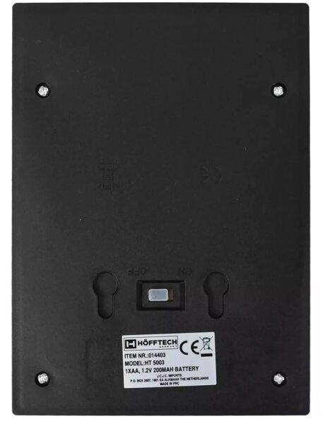 HÖFFTECH - соларен LED стенен осветител LED/1,2V 200 mAh IP44