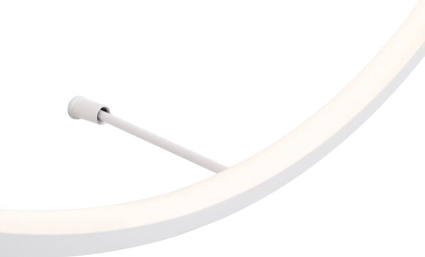 MAXLIGHT W0434 - LED таванно осветително тяло за баня VISUAL LED/22W/230V 60 cm IP44 бяло