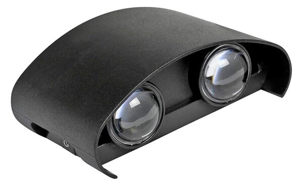 HÖFFTECH - LED външно стенено осветително тяло нагоре/надолу 4xLED/1W/230V IP65