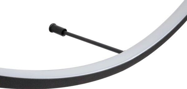 MAXLIGHT W0435 - LED таванно осветително тяло за баня VISUAL LED/22W/230V 60 cm IP44 черно