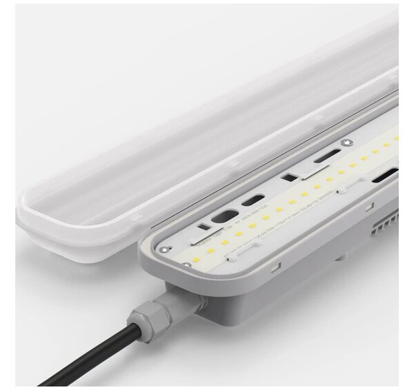 LED техническо осветително тяло, 45 W, 230 V, 4000 K, 150 cm, IP65