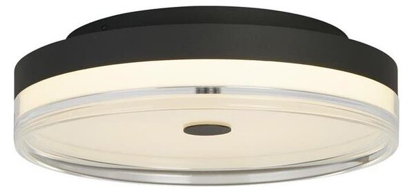 Searchlight 42651-30BK - LED таванно осветително тяло CYPRUS LED/21W/230V Ø30 см, черно
