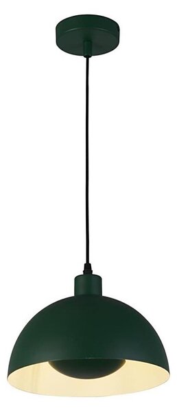 Searchlight 35411GR - Полилей на кабел MARS 1xE27/60W/230V, диаметър 40 см, зелен
