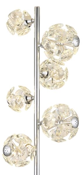 Globo 16047SC - LED подова лампа VIRINA LED/48W/230V