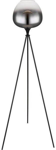 Globo 15548S1 - Подова лампа MAXY 1xE27/60W/230V черна