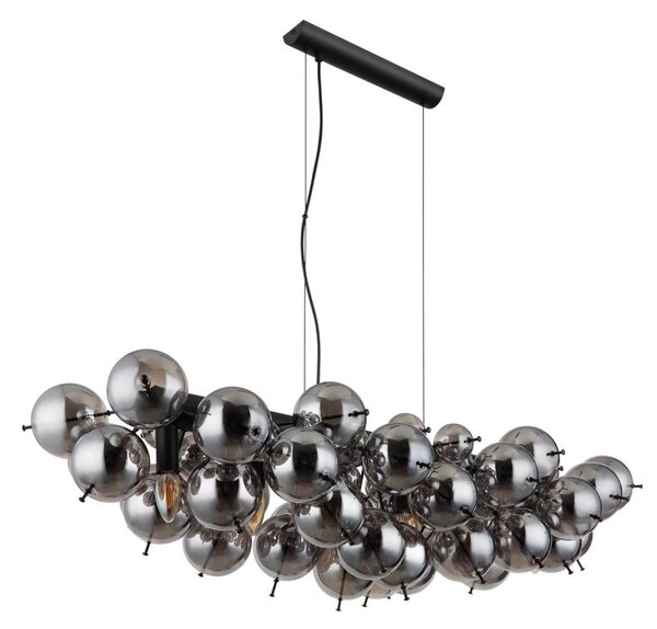 Globo 15633H1S - Полилей на кабел UDO 6xE14/25W/230V черен