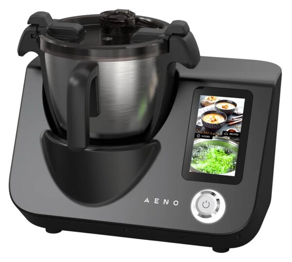 Кухненски робот 20в1 AENO CR1S GastroLab, 1000W, Wi-Fi, 8 програми, 12 степени, 3.5l, Touch screen, Таймер, Черен