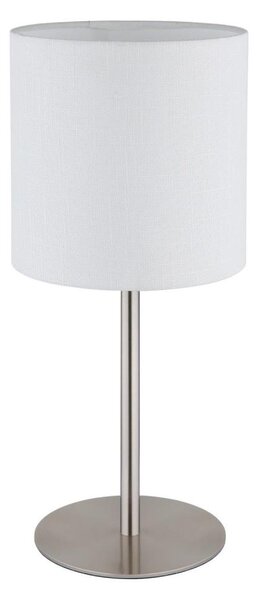 Globo 21440W - настолна лампа BENSON 1xE27/40W/230V бяла