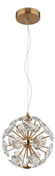 Globo 16047H - LED полилей с окачване на кабел VIRINA LED/12W/230V 3000K златист