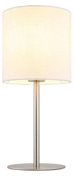 Globo 21440W - настолна лампа BENSON 1xE27/40W/230V бяла