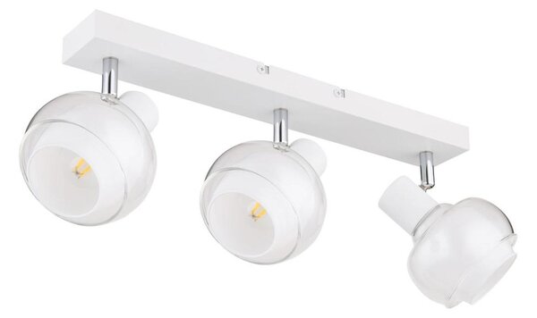 Globo 54309-3W - Точково осветително тяло TOKKI 3xE14/40W/230V бяло