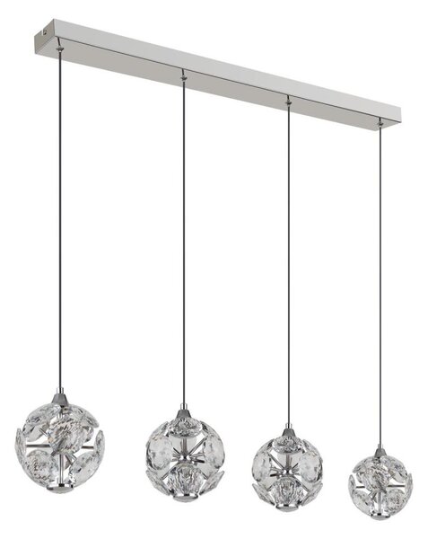 Globo 16047-4HC - LED полилей на кабел VIRINA LED/32W/230V