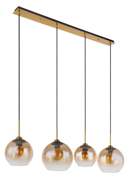 Globo 15788-4H - Полилей на кабел JAMESSA 4xE27/60W/230V месинг