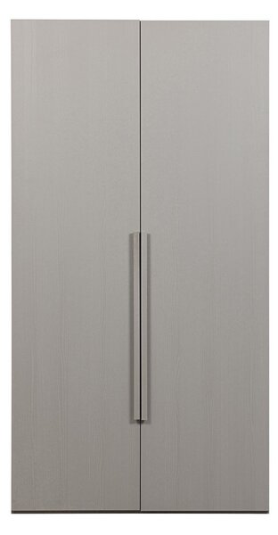 Сив модулен шкаф 110x210 cm Rens – WOOOD