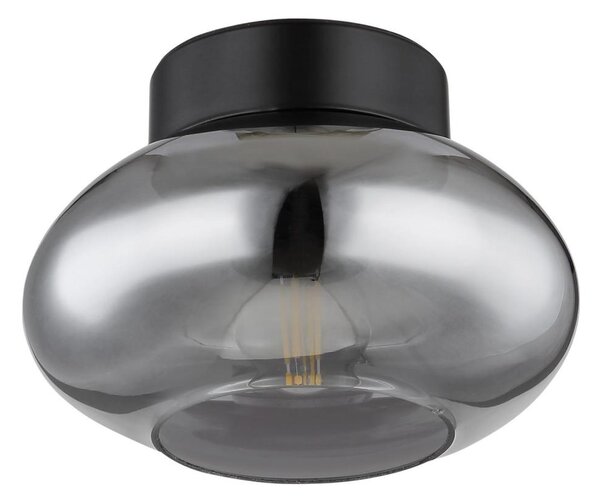 Globo 15572D - Таванно осветително тяло SHAUN 1xE27ILLU/40W/230V черно