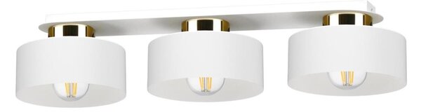 Таванно осветително тяло IGNIA 3xE27/60W/230V бяло/златисто