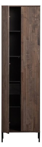 Кафяв гардероб от декор от ясен 60x210x42 cm Gravure – WOOOD