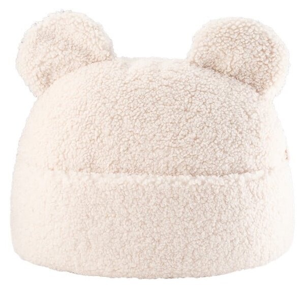 Кремава детска възглавница за диван от букле Teddy Pouch – Wigiwama