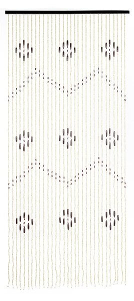 Бамбуково перде за врата в естествен цвят 90x200 cm – Maximex