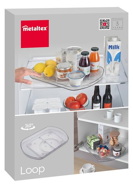 Въртящ се пластмасов органайзер за подправки – Metaltex