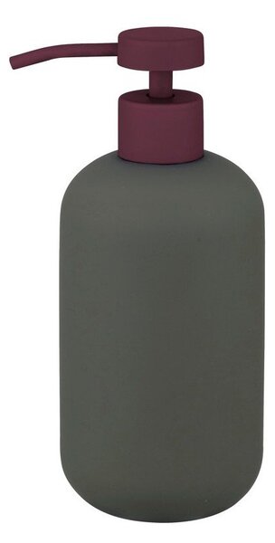 Тъмнозелен керамичен диспенсер за сапун 120 ml Lotus Play – Mette Ditmer Denmark