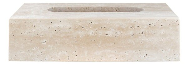 Каменна кутия за носни кърпички Travertine – Mette Ditmer Denmark