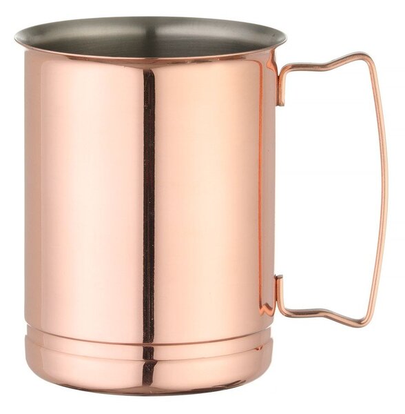 Чаша за moscow mule от неръждаема стомана в меден цвят 400 ml – Hendi