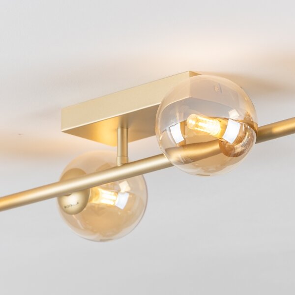 Brilagi - LED Полилей за повърхностен монтаж MILLA 4xG9/3W/230V златист