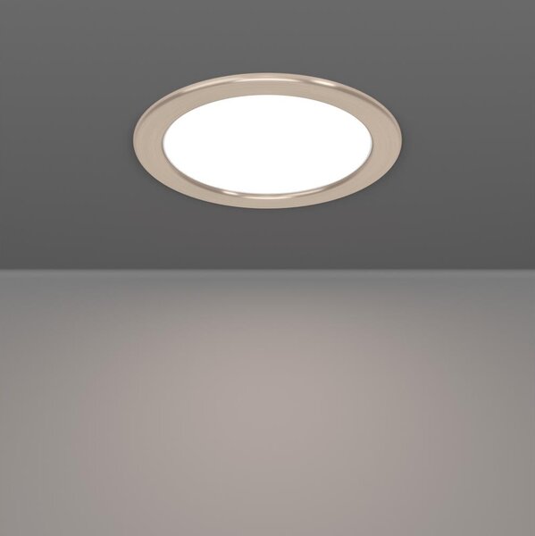 Eglo 901436-LED Таванно вградено осветително тяло за баня FUEVA-Z LED/9,5W/230V 16,8cm IP44 хром