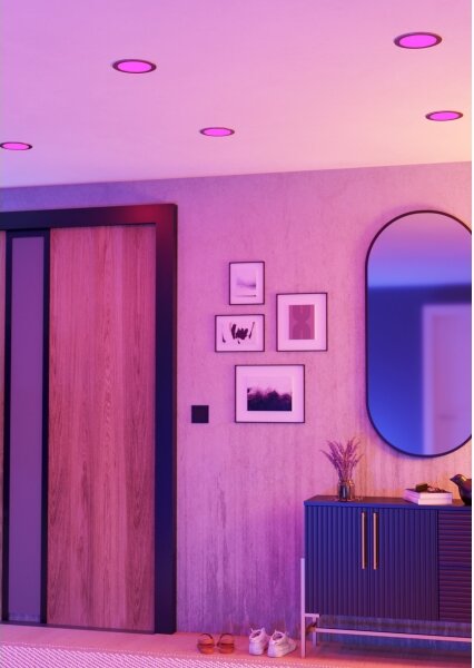 Eglo 901436-LED Таванно вградено осветително тяло за баня FUEVA-Z LED/9,5W/230V 16,8cm IP44 хром