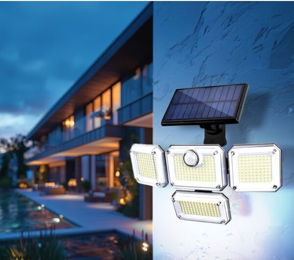 LED соларен прожектор със сензор GLOW LED/2,5W/3,7V 6500K IP44 2400 mAh