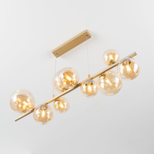 Brilagi - LED Пендел MILLA 10xG9/3W/230V златист