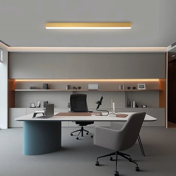 Brilagi - LED димируема таванна лампа SLEEKLINE LED/40W/230V Wi-Fi Tuya златна + дистанционно управление