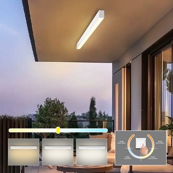 Brilagi - LED таванно осветително тяло за баня SLEEKLINE LED/40W/230V бяло IP44