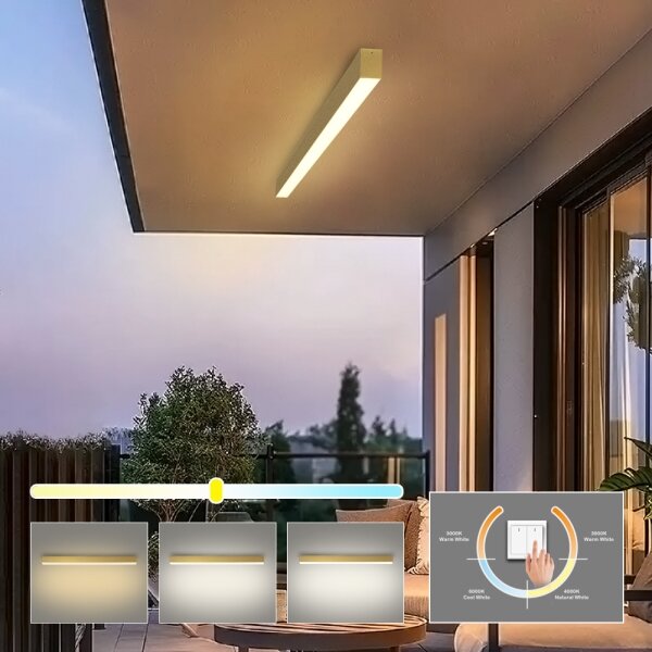 Brilagi - LED таванно осветително тяло за баня SLEEKLINE LED/40W/230V златисто IP44