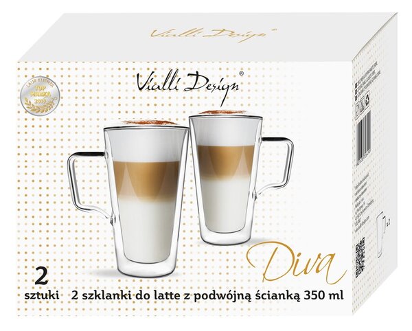 Чаши в комплект от 2 бр. 350 ml Diva – Vialli Design