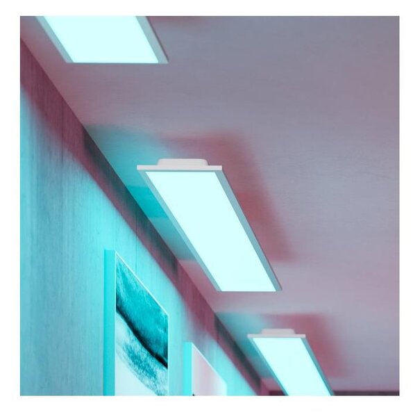 Eglo 901517-LED RGBW таванен панел MORADILLO-Z LED/28W/230V 120x15 см бял