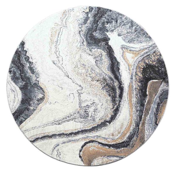 КИЛИМ - ARGENTUM, СИН МРАМОР, 160СМ - 21163618-8656