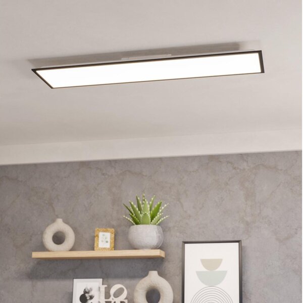 Eglo 901487 - LED повърхностен панел MORADILLO LED/33W/230V 120x30 cm черен