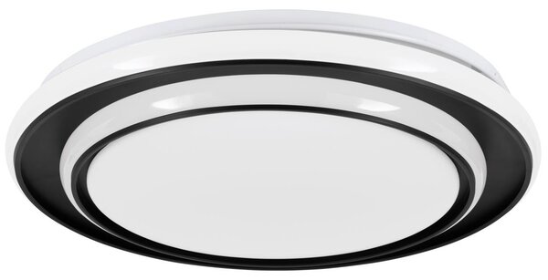 Eglo 902046 - LED таванен плафон MOSCHELLA LED/24W/230V Ø 40 см черен